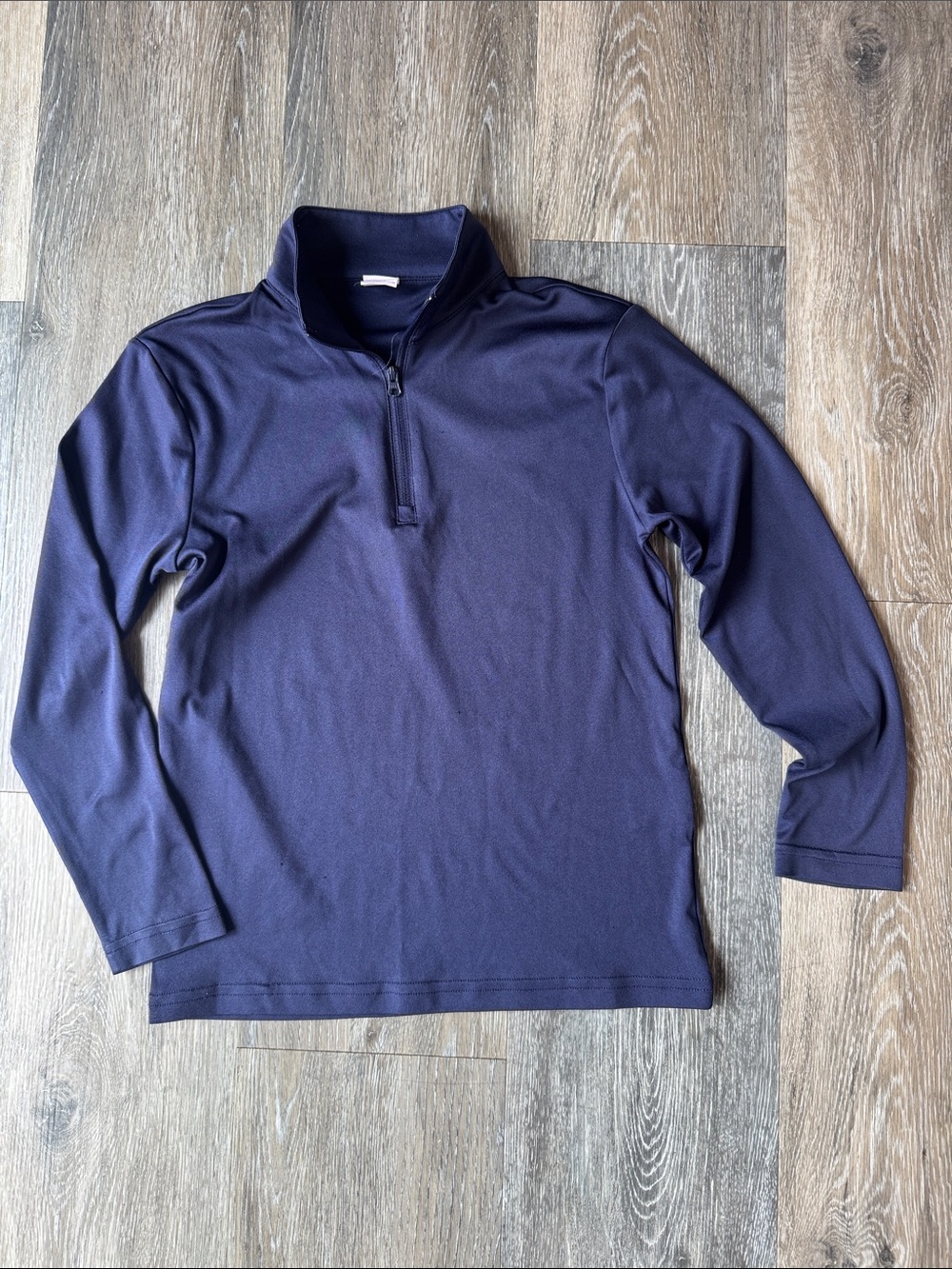Sport-Tek Navy Youth Quarter-Zip Pullover